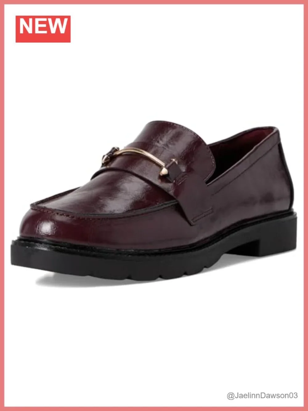 Faux Leather Slip-On Loafer - Cushioned, Pull-On, Business Casual